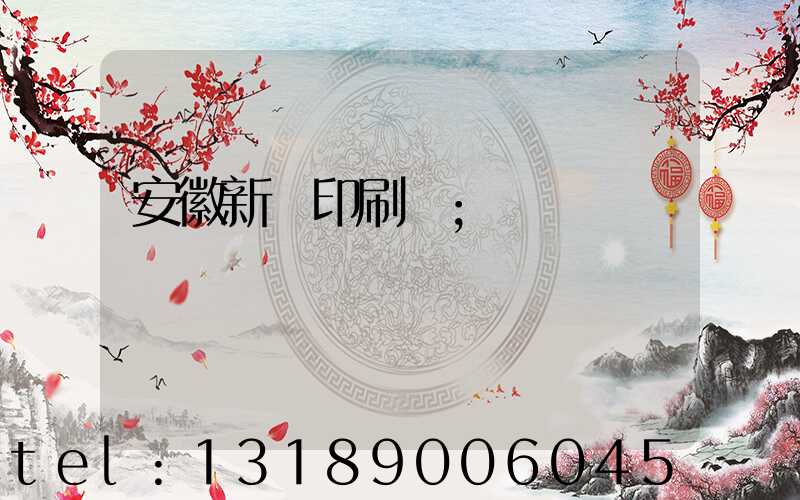 安徽新華印刷廠
