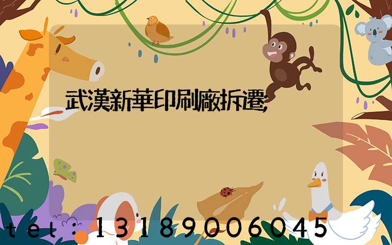 武漢新華印刷廠拆遷